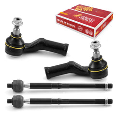 Metrix Premium 4 PC Inner Tie Rod End and Outer Tie Rod End Kit 98049MT OEM fit auto parts