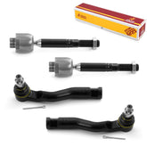 Metrix Premium 4 PC Inner Tie Rod End and Outer Tie Rod End Kit 98056MT OEM fit auto parts