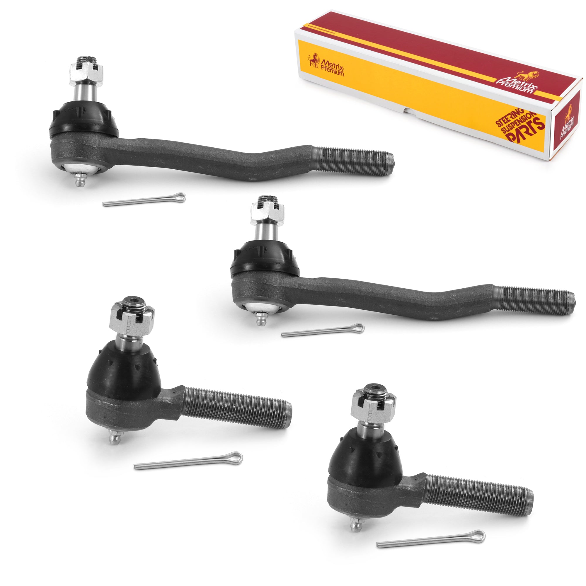 Metrix Premium 4 PC Inner Tie Rod End and Outer Tie Rod End Kit 98067MT OEM fit auto parts