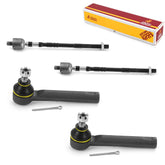 Metrix Premium 4 PC Inner Tie Rod End and Outer Tie Rod End Kit 98069MT OEM fit auto parts