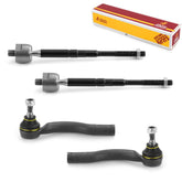 Metrix Premium 4 PC Inner Tie Rod End and Outer Tie Rod End Kit 98078MT OEM fit auto parts