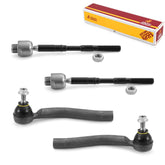 Metrix Premium 4 PC Inner Tie Rod End and Outer Tie Rod End Kit 98081MT OEM fit auto parts