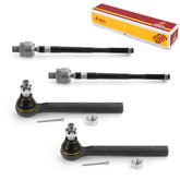 Metrix Premium 4 PC Inner Tie Rod End and Outer Tie Rod End Kit 98084MT OEM fit auto parts