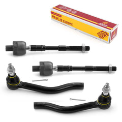 Metrix Premium 4 PC Inner Tie Rod End and Outer Tie Rod End Kit 98089MT