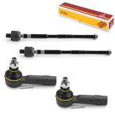 Metrix Premium 4 PC Inner Tie Rod End and Outer Tie Rod End Kit 98090MT OEM fit auto parts