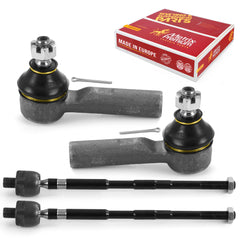 Metrix Premium 4 PC Inner Tie Rod End and Outer Tie Rod End Kit 98091MT OEM fit auto parts