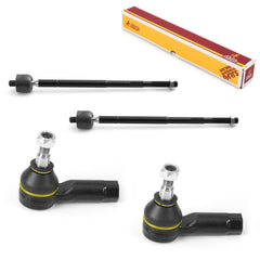 Metrix Premium 4 PC Inner Tie Rod End and Outer Tie Rod End Kit 98095MT OEM fit auto parts