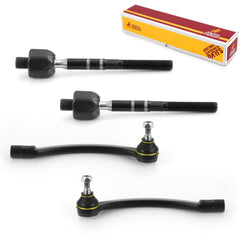 Metrix Premium 4 PC Inner Tie Rod End and Outer Tie Rod End Kit 98097MT OEM fit auto parts