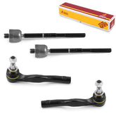 Metrix Premium 4 PC Inner Tie Rod End and Outer Tie Rod End Kit 98102MT OEM fit auto parts