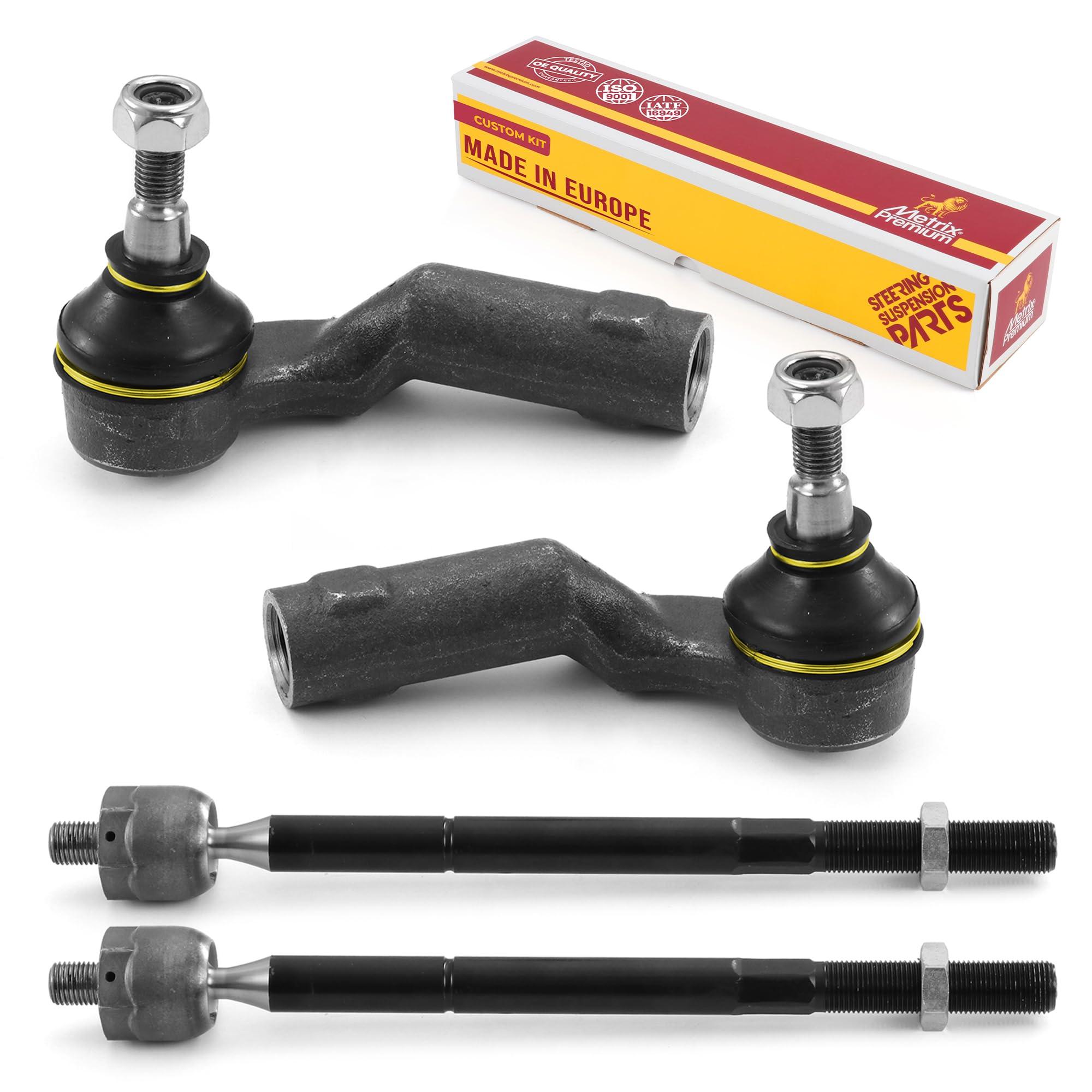 Metrix Premium 4 PC Inner Tie Rod End and Outer Tie Rod End Kit 98110MT