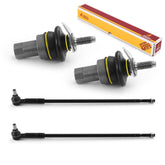Metrix Premium 4 PC Inner Tie Rod End and Outer Tie Rod End Kit 98111MT OEM fit auto parts