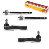 Metrix Premium 4 PC Inner Tie Rod End and Outer Tie Rod End Kit 98114MT OEM fit auto parts
