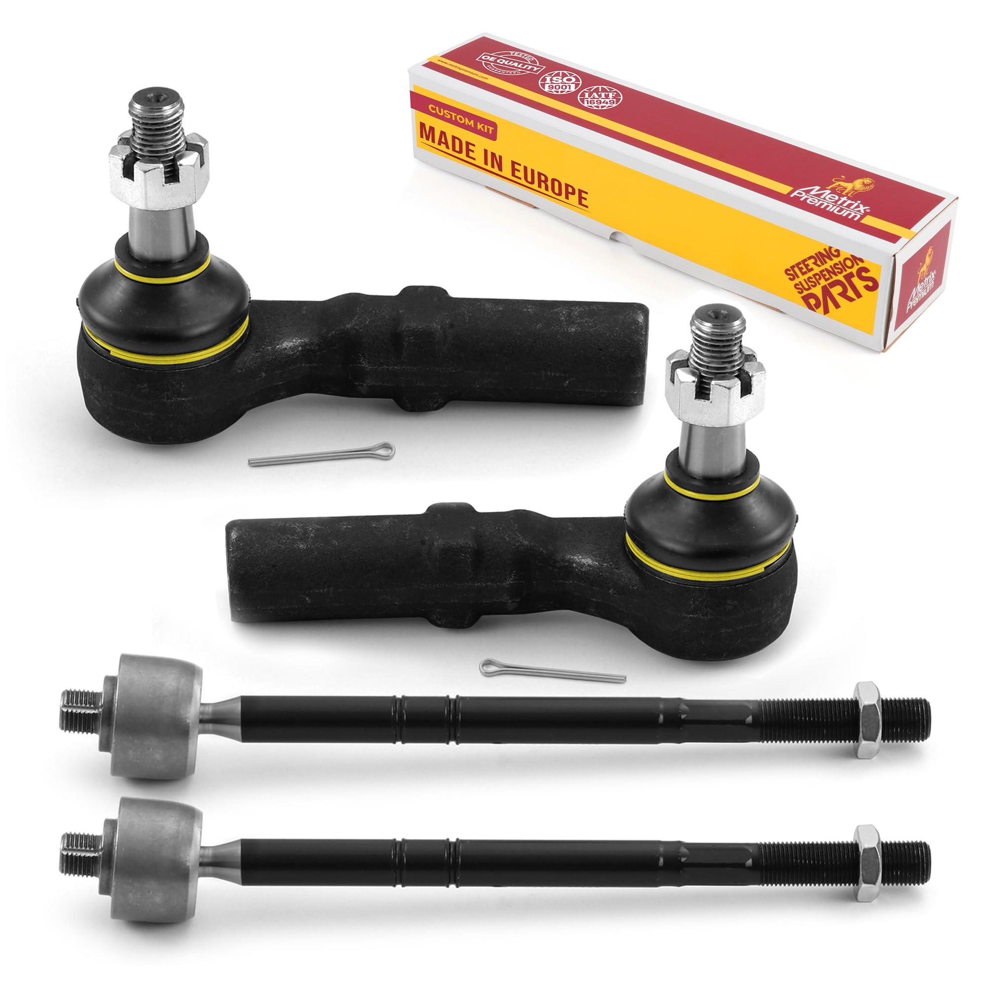 Metrix Premium 4 PC Inner Tie Rod End and Outer Tie Rod End Kit 98123MT