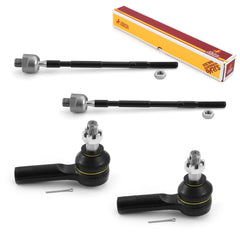 Metrix Premium 4 PC Inner Tie Rod End and Outer Tie Rod End Kit 98125MT OEM fit auto parts