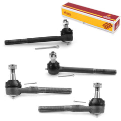 Metrix Premium 4 PC Inner Tie Rod End and Outer Tie Rod End Kit 98172MT OEM fit auto parts