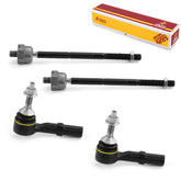 Metrix Premium 4 PC Inner Tie Rod End and Outer Tie Rod End Kit 98174MT OEM fit auto parts
