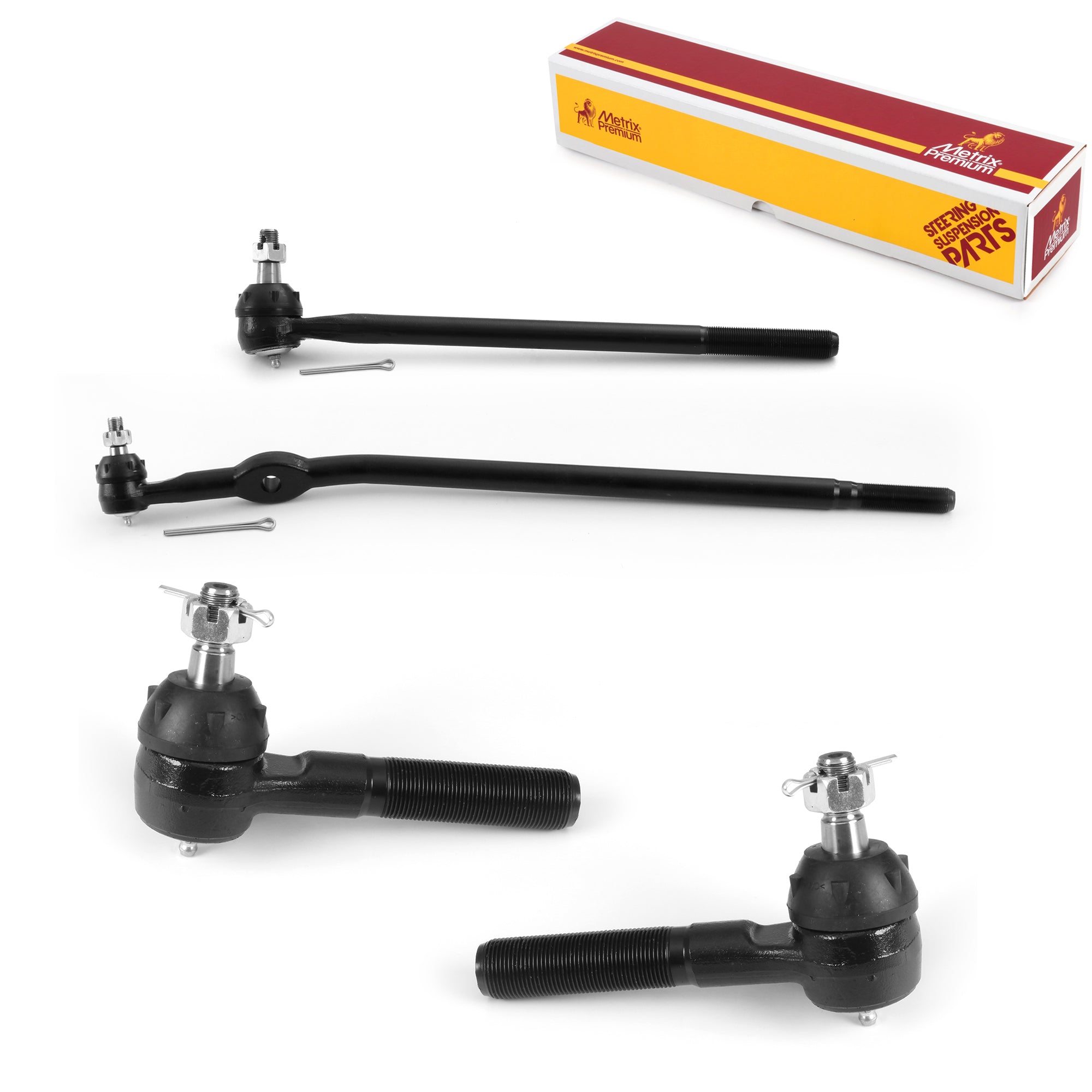 Metrix Premium 4 PC Inner Tie Rod End and Outer Tie Rod End Kit 98187MT OEM fit auto parts