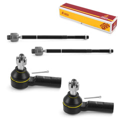 Metrix Premium 4 PC Inner Tie Rod End and Outer Tie Rod End Kit 98192MT OEM fit auto parts