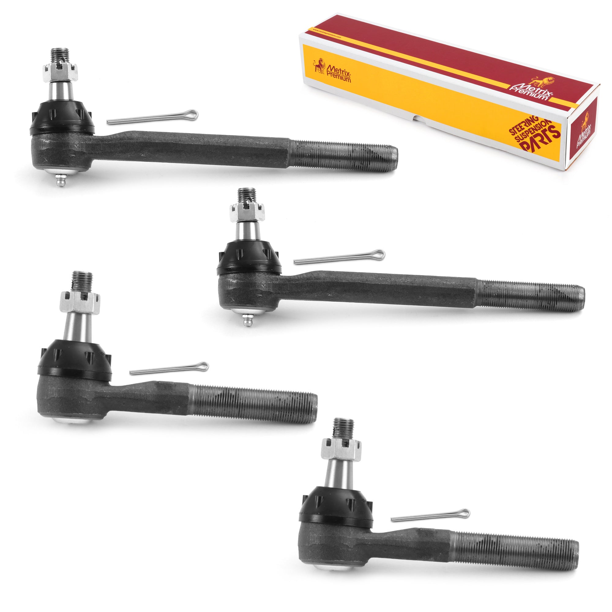 Metrix Premium 4 PC Inner Tie Rod End and Outer Tie Rod End Kit 98195MT OEM fit auto parts