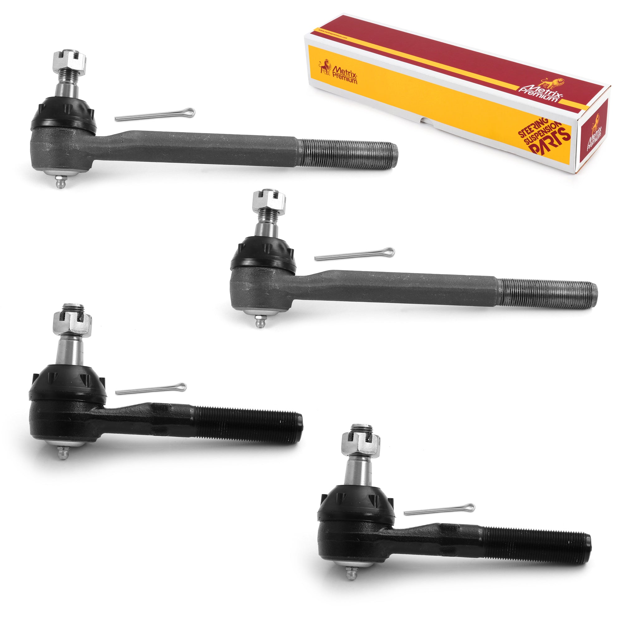 Metrix Premium 4 PC Inner Tie Rod End and Outer Tie Rod End Kit 98196MT OEM fit auto parts