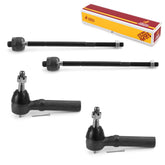 Metrix Premium 4 PC Inner Tie Rod End and Outer Tie Rod End Kit 98221MT OEM fit auto parts