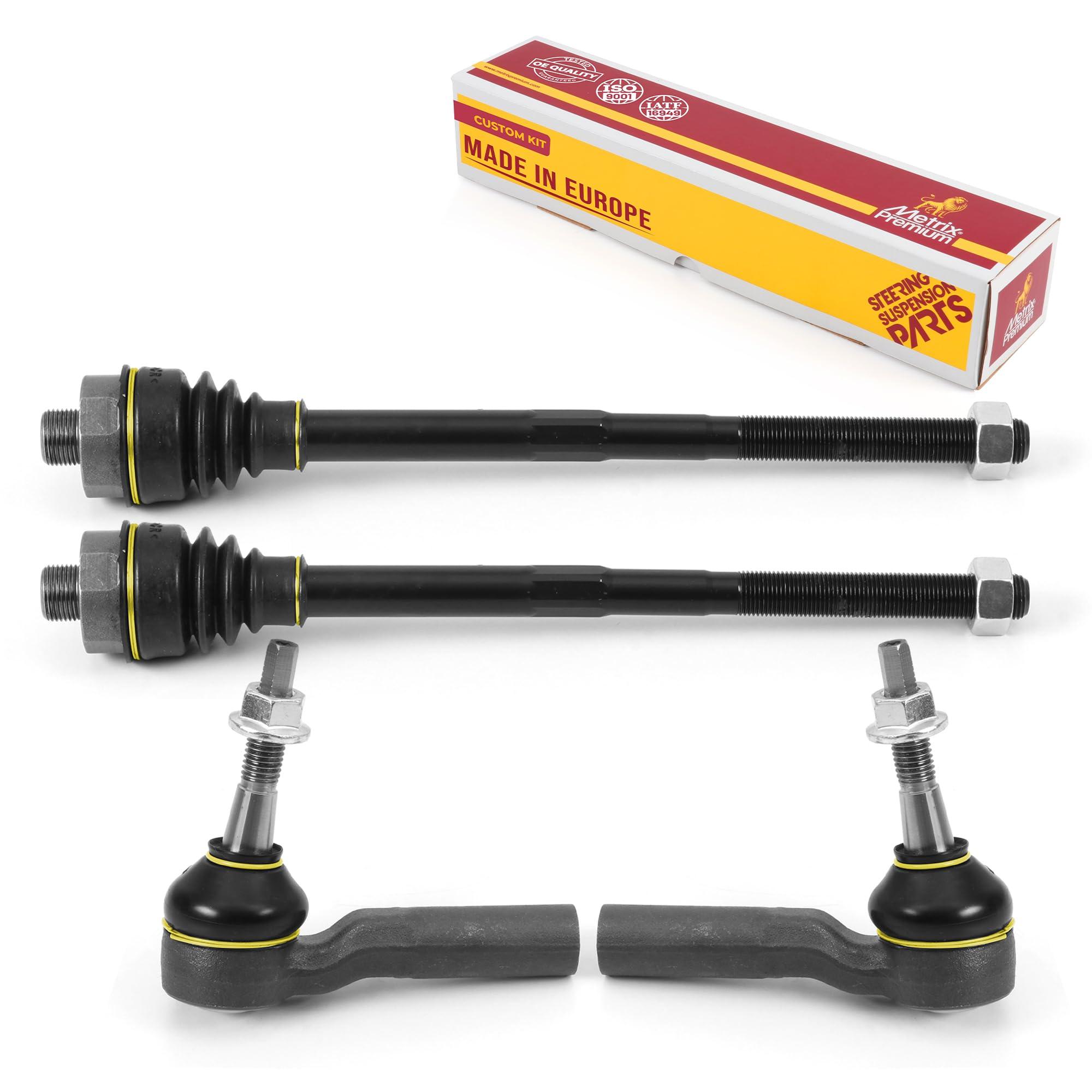 Metrix Premium 4 PC Inner Tie Rod End and Outer Tie Rod End Kit 98224MT
