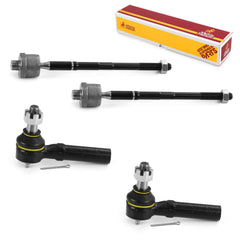 Metrix Premium 4 PC Inner Tie Rod End and Outer Tie Rod End Kit 98234MT OEM fit auto parts