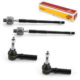 Metrix Premium 4 PC Inner Tie Rod End and Outer Tie Rod End Kit 98237MT OEM fit auto parts