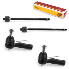 Metrix Premium 4 PC Inner Tie Rod End and Outer Tie Rod End Kit 98238MT OEM fit auto parts