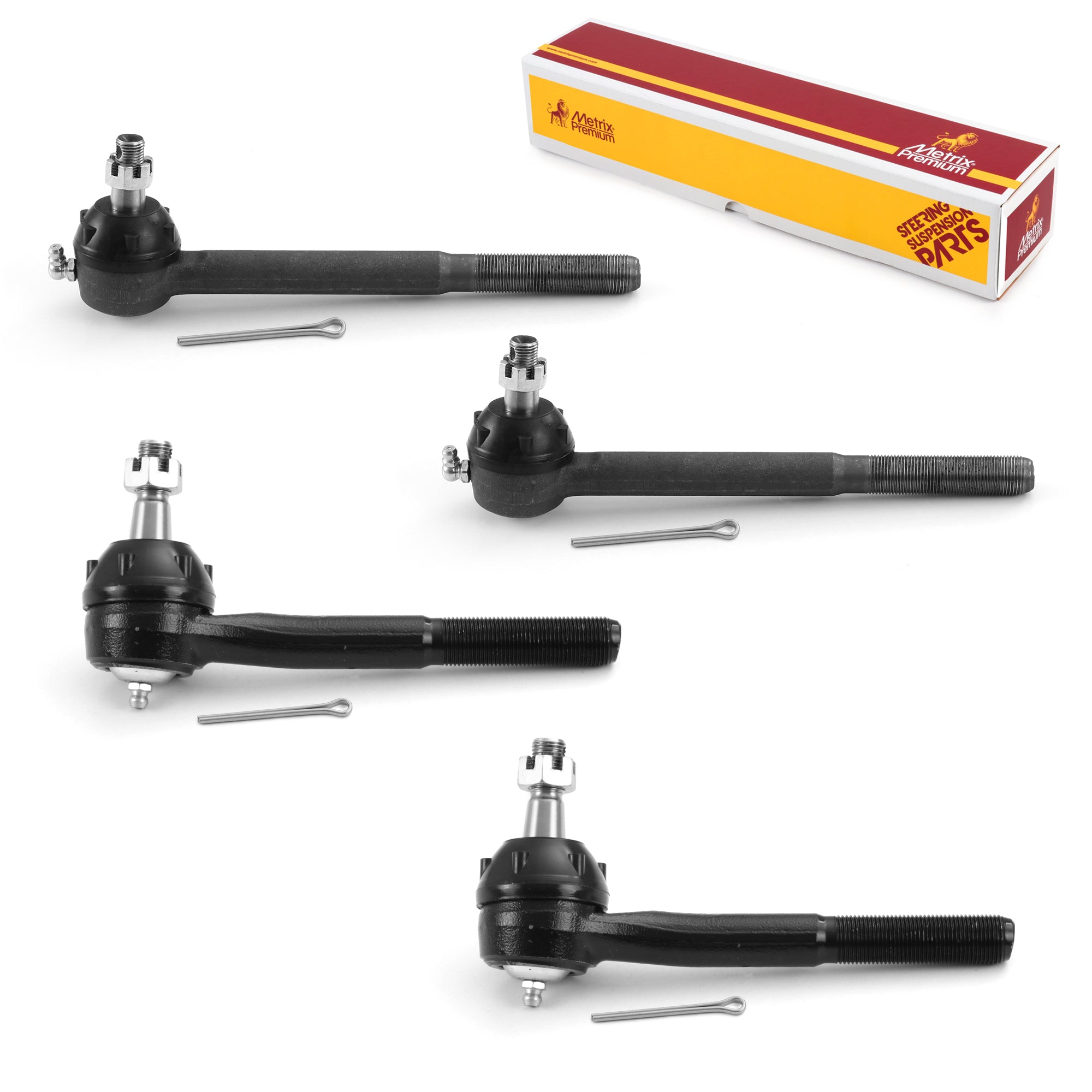 Metrix Premium 4 PC Inner Tie Rod End and Outer Tie Rod End Kit 98241MT OEM fit auto parts