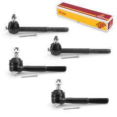 Metrix Premium 4 PC Inner Tie Rod End and Outer Tie Rod End Kit 98241MT OEM fit auto parts