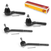 Metrix Premium 4 PC Inner Tie Rod End and Outer Tie Rod End Kit 98244MT OEM fit auto parts