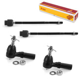 Metrix Premium 4 PC Inner Tie Rod End and Outer Tie Rod End Kit 98252MT OEM fit auto parts
