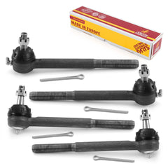 Metrix Premium 4 PC Inner Tie Rod End and Outer Tie Rod End Kit 98261MT Suspension OEM fit Spare Parts