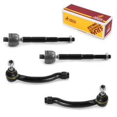 Metrix Premium 4 PC Inner Tie Rod End and Outer Tie Rod End Kit 98272MT OEM fit auto parts