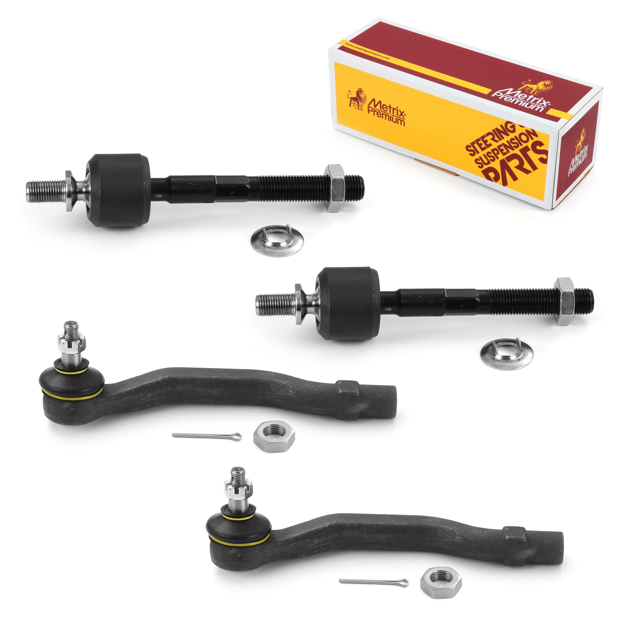 Metrix Premium 4 PC Inner Tie Rod End and Outer Tie Rod End Kit 98279MT