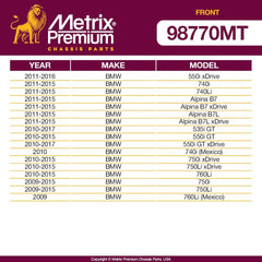 Metrix Premium 2 PC Front Stabilizer Bar Link Kit 98770MT OEM fit