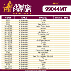 Metrix Premium 2 PC Front Stabilizer Bar Link Kit 99044MT OEM fit