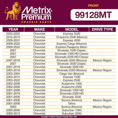 Metrix Premium 2 PC Front Stabilizer Bar Link Kit 99128MT fitment