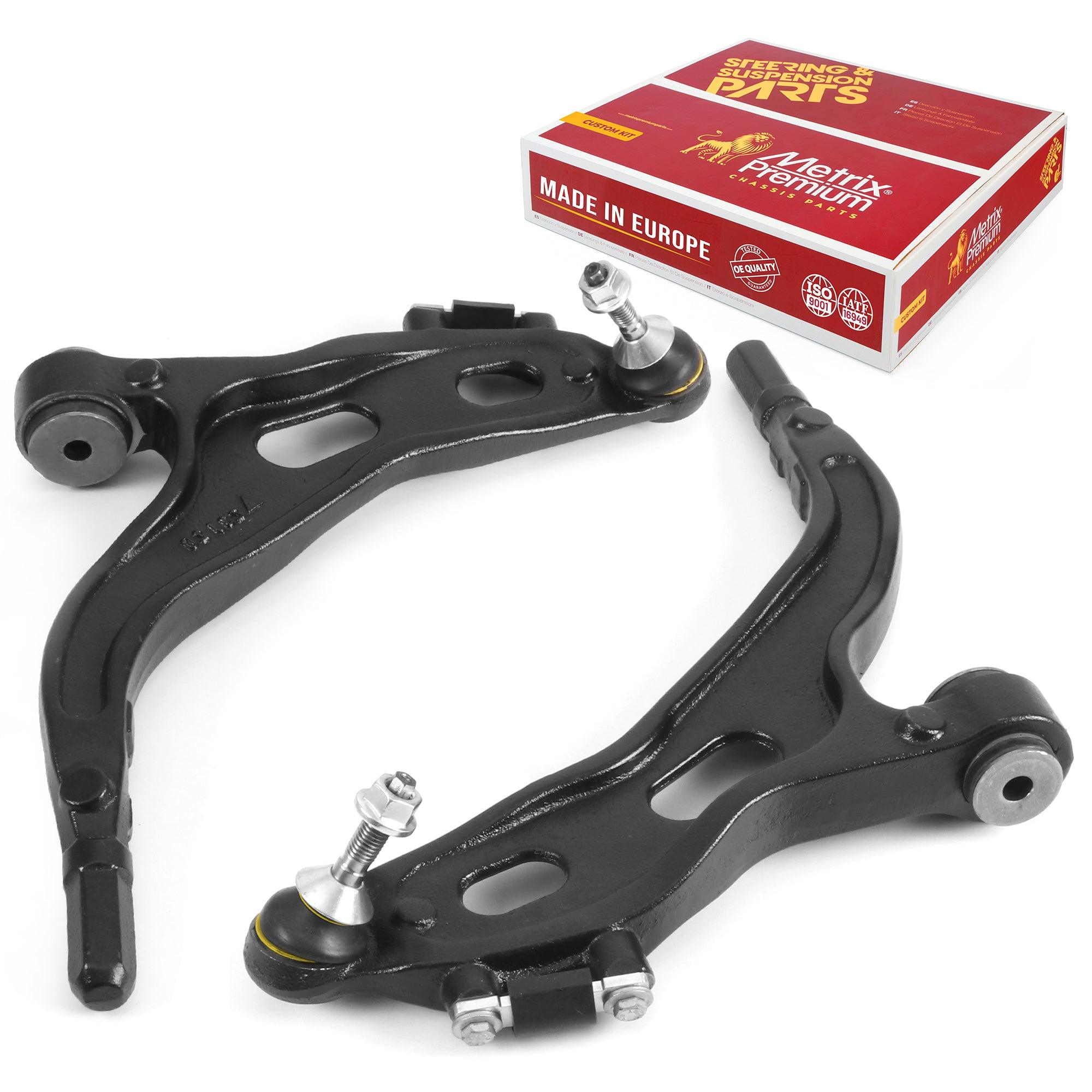 Metrix Premium 2 PC Front Right Lower and Front Left Lower Control Arm and Ball Joint Assembly Kit 99365MT