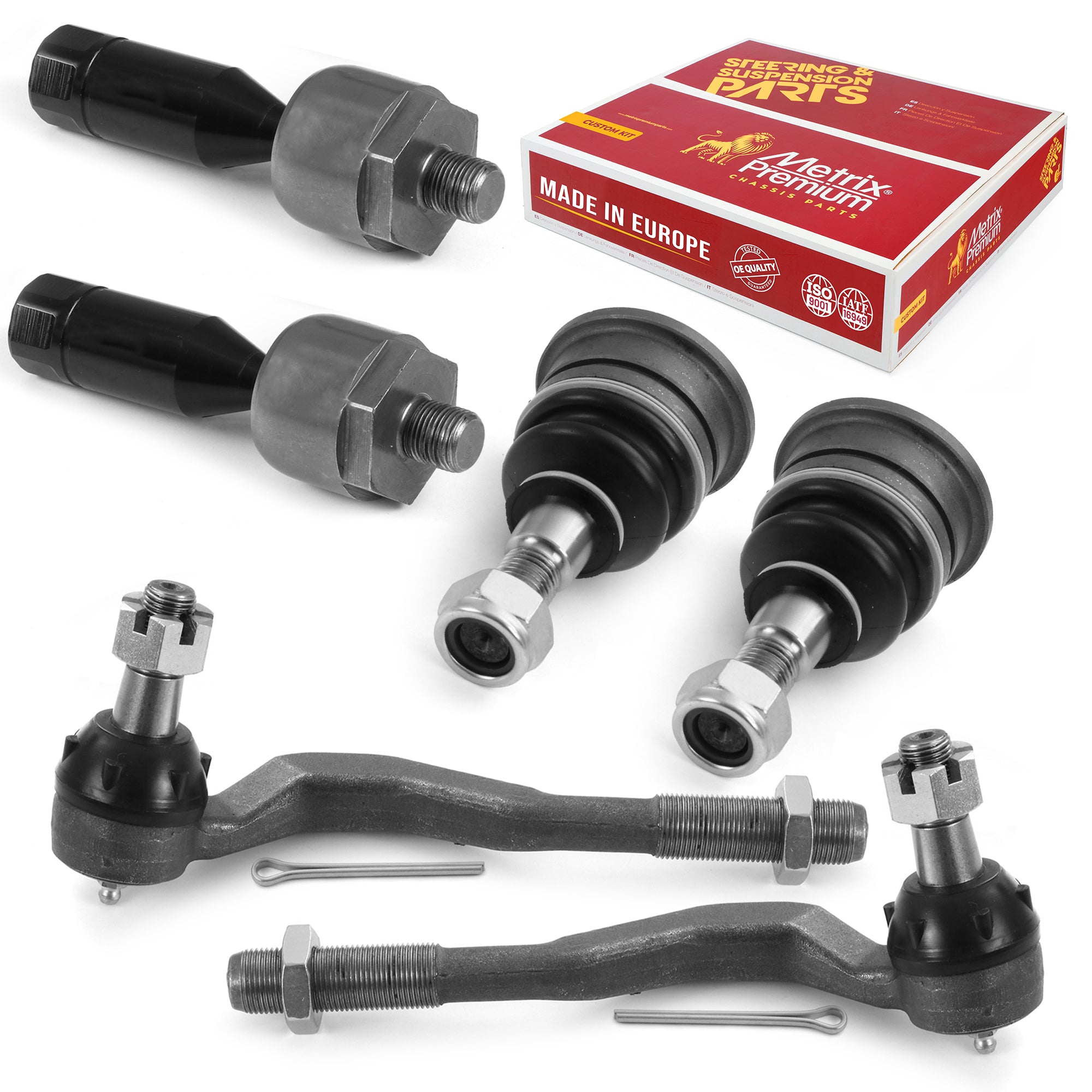 99540MT Metrix Premium Chassis Parts Suspension Kit with Tie Rod Ends and Ball Joints