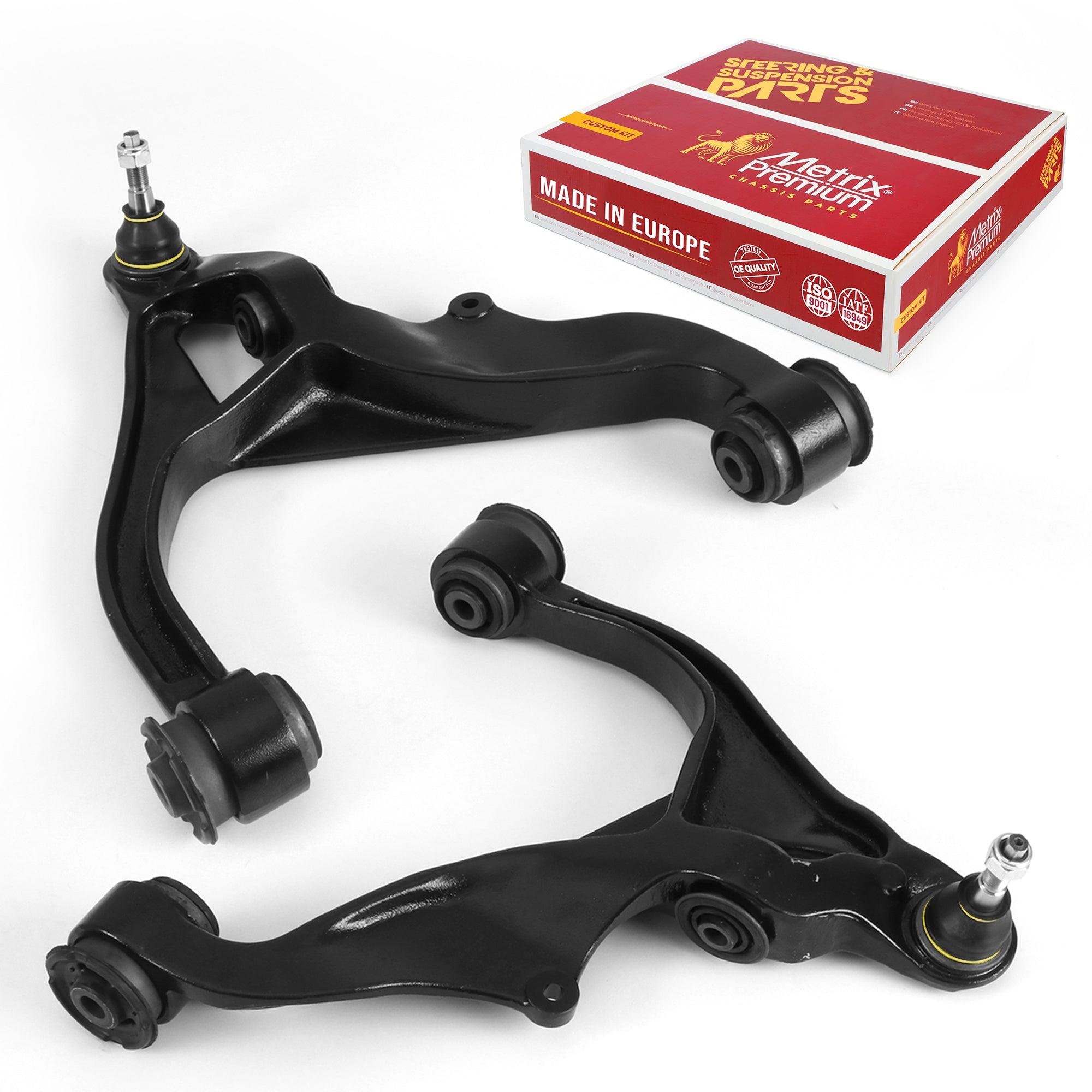 Metrix Premium 2 PC Front Left Lower and Front Right Lower Control Arm and Ball Joint Assembly Kit 99605MT OEM fit spare car parts