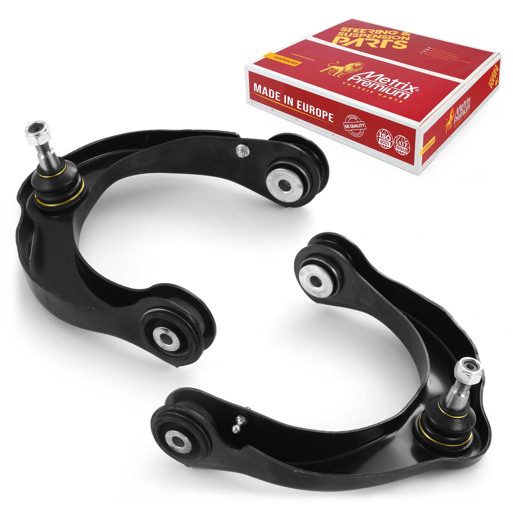 Metrix Premium 2 PC Front Left Upper and Front Right Upper Control Arm and Ball Joint Assembly Kit  99620MT