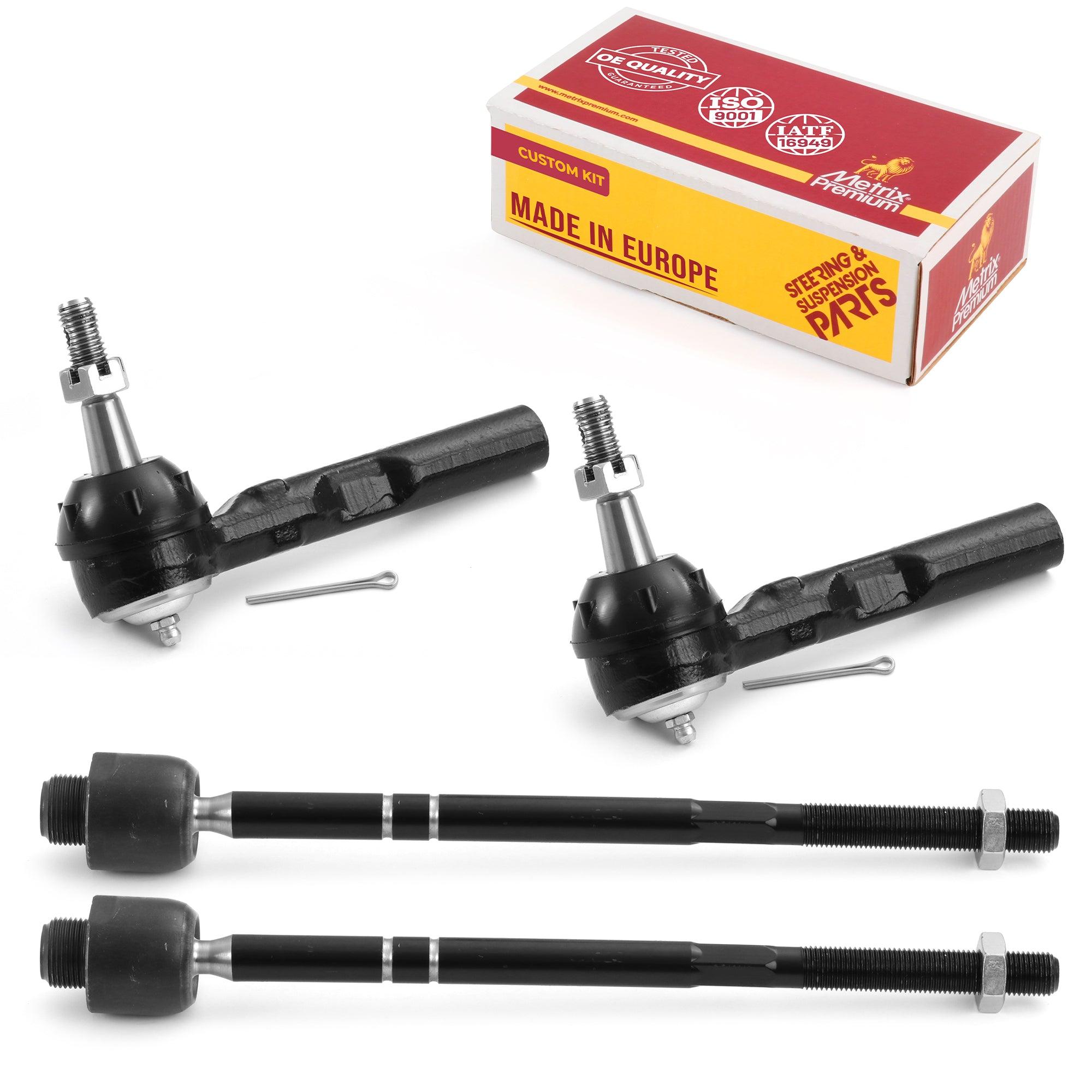 Metrix Premium 4 PC Inner Tie Rod End and Outer Tie Rod End Kit 99712MT OEM spare parts