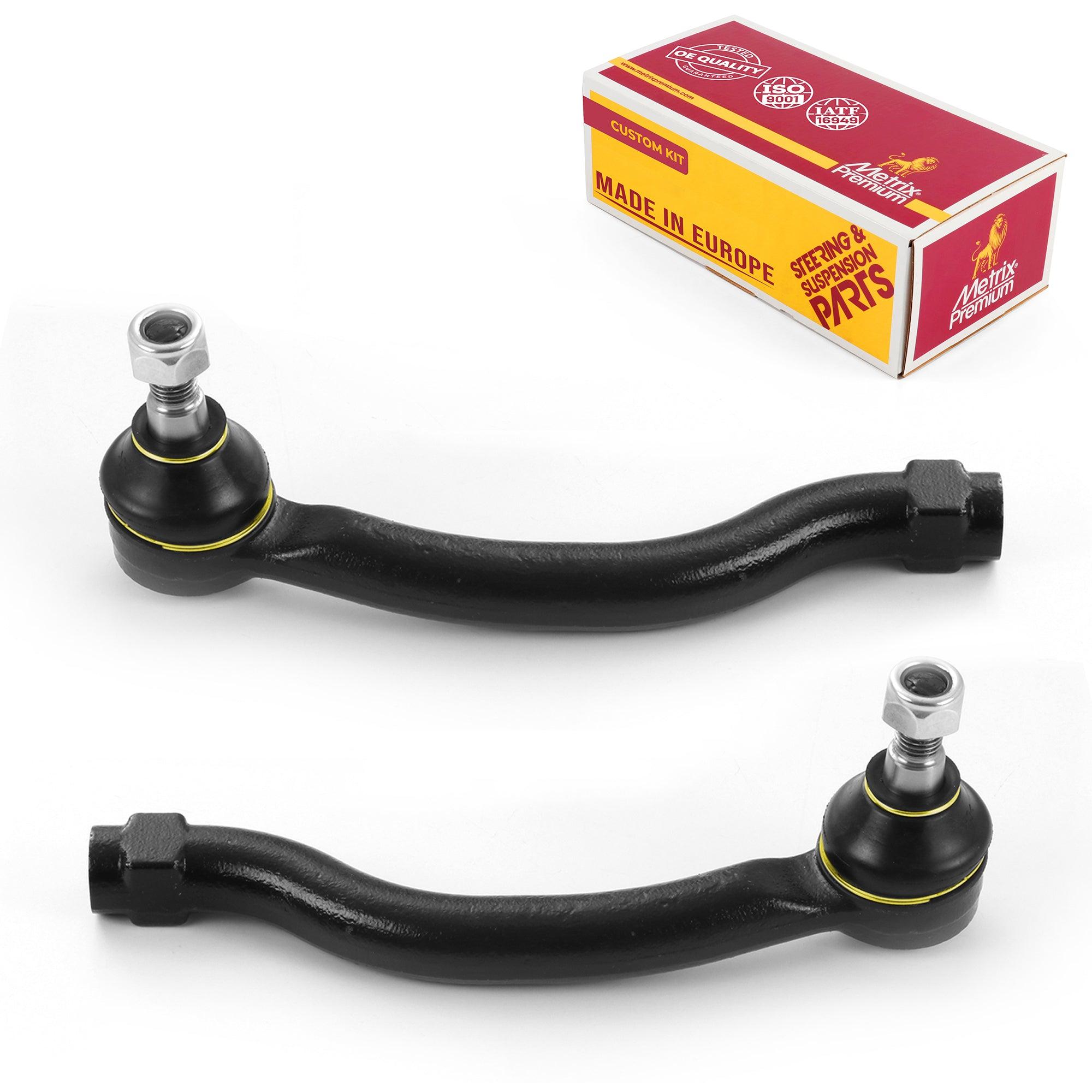 Metrix Premium 2 PC Front Left Outer and Front Right Outer Tie Rod End Kit 99761MT Suspension OEM fit Spare Parts