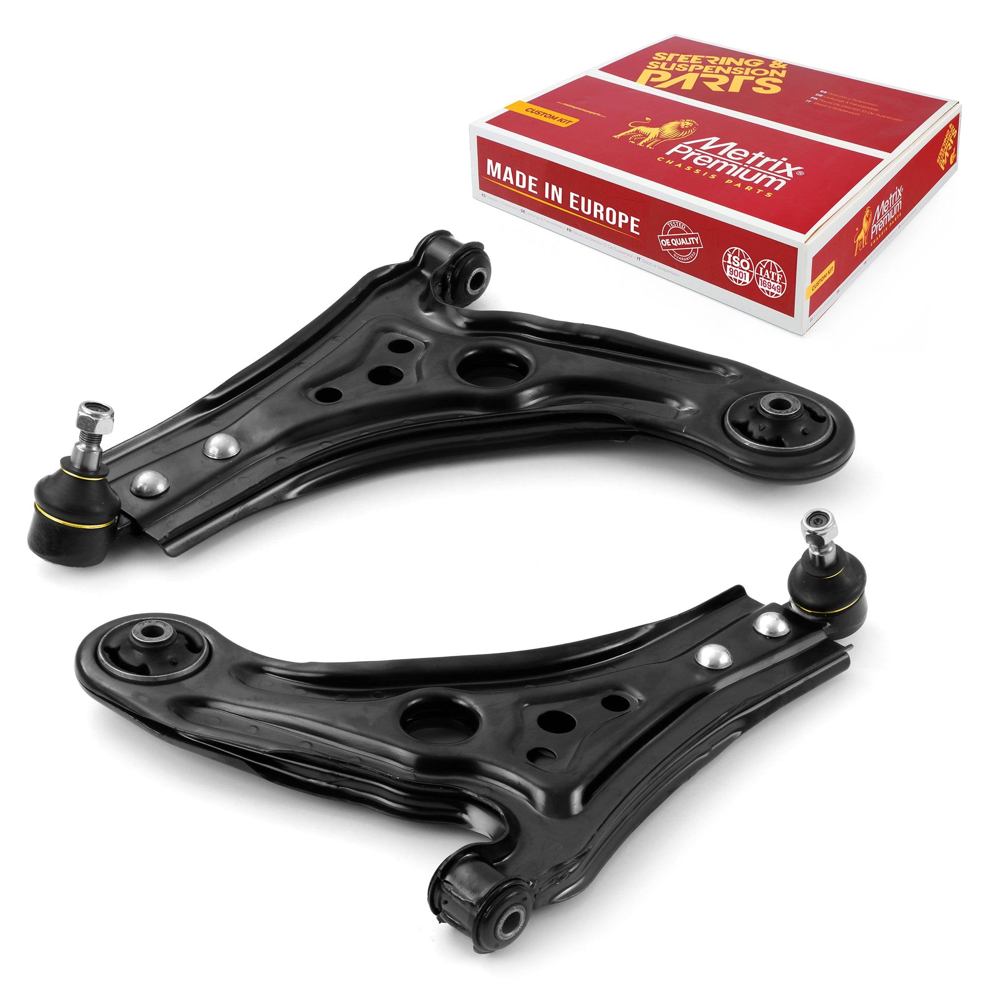Metrix Premium 2 PC Front Left Lower and Front Right Lower Control Arm and Ball Joint Assembly Kit 99793MT