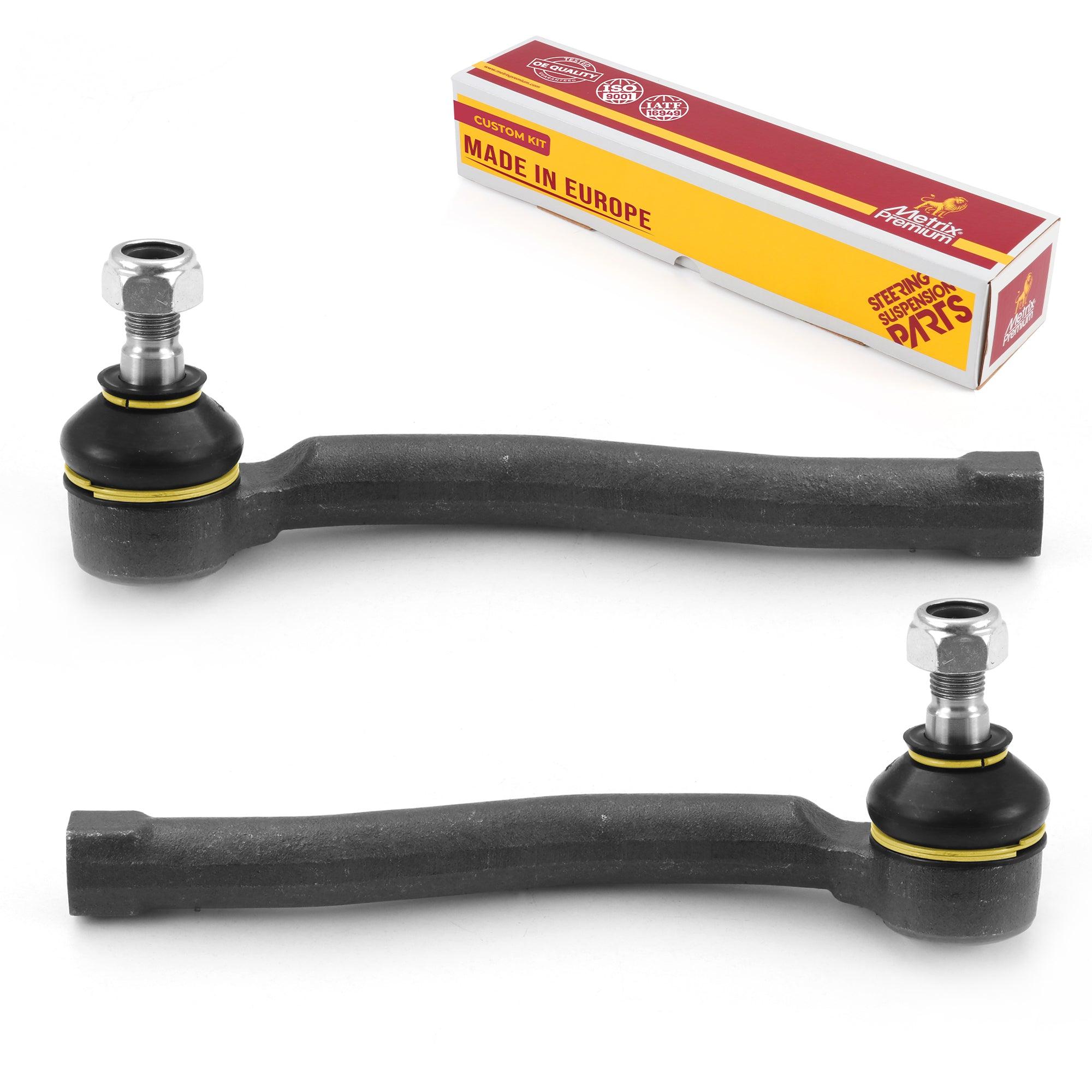 Metrix Premium 2 PC Front Left Outer and Front Right Outer Tie Rod End Kit 99843MT Suspension OEM fit Spare Parts