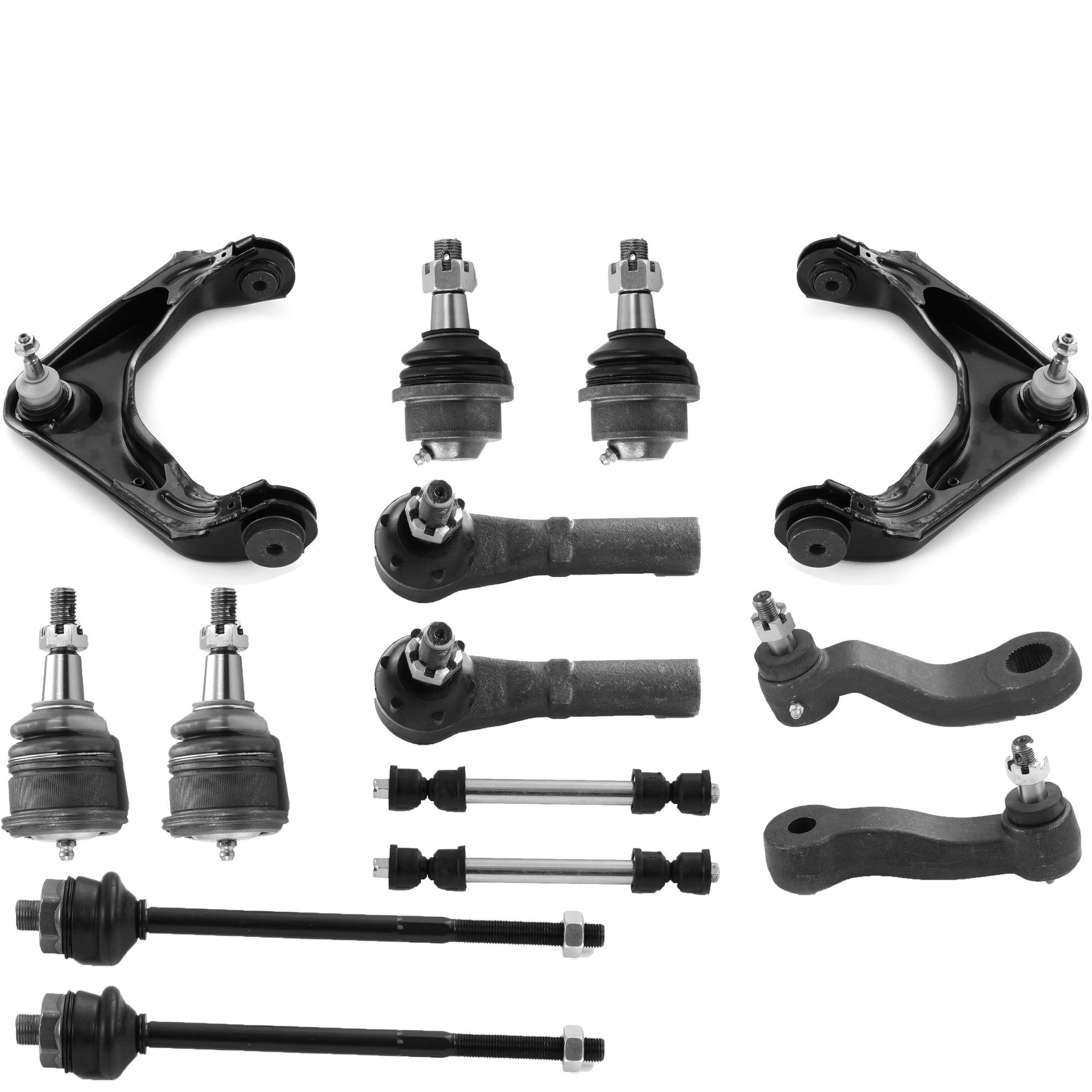 4-Piece Front Upper Control Arm & Lower Ball Joint Kit – For Silverado 2500, Hummer H2