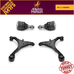 4 PC Front Lower Control Arm and Front Lower Ball Joint Kit 99955MT