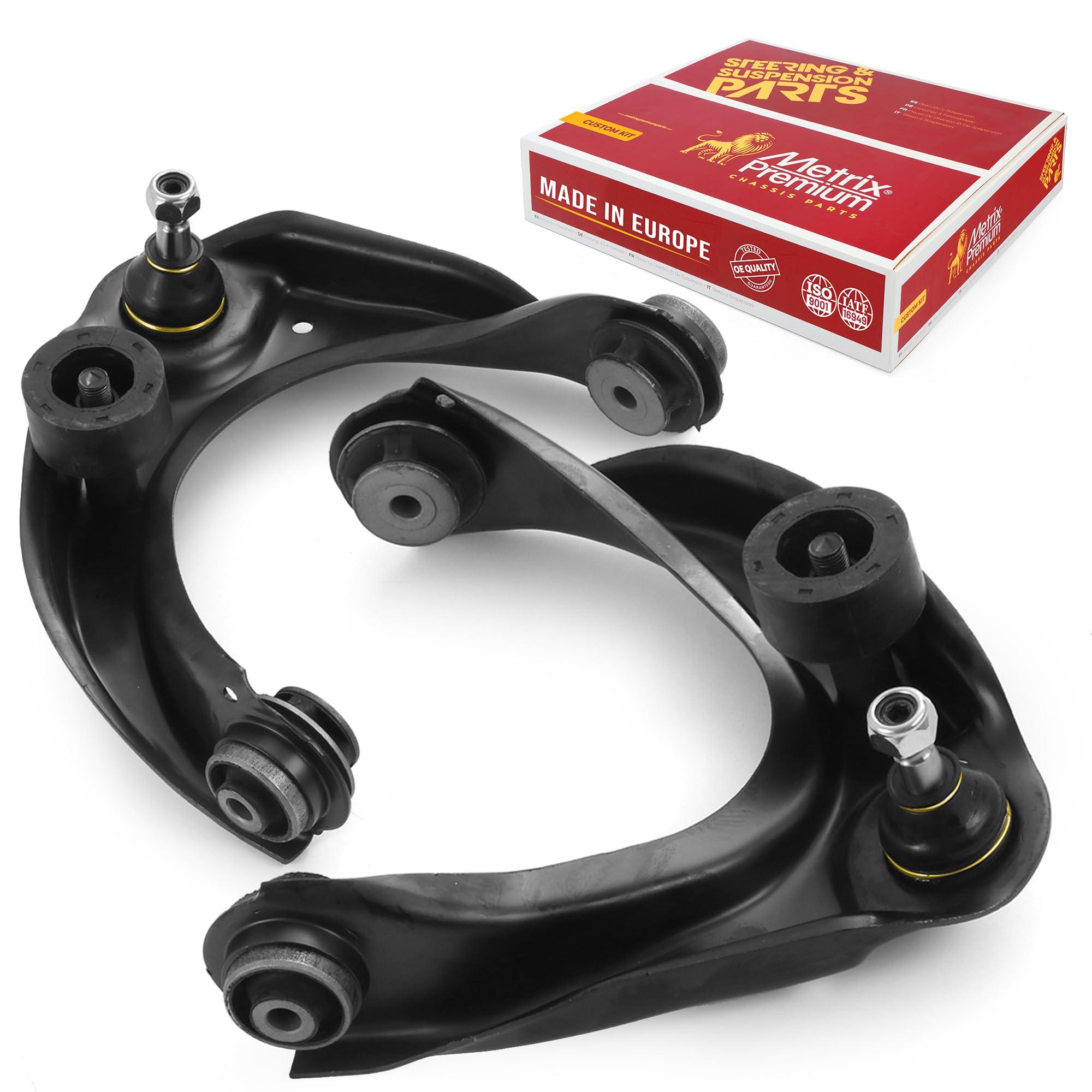 Metrix Premium 2 PC Front Left Upper and Front Right Upper Control Arm and Ball Joint Assembly Kit 99964MT